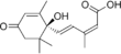 Abscisic acid structure.png