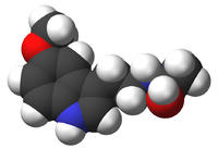 Structure de la mélatonine